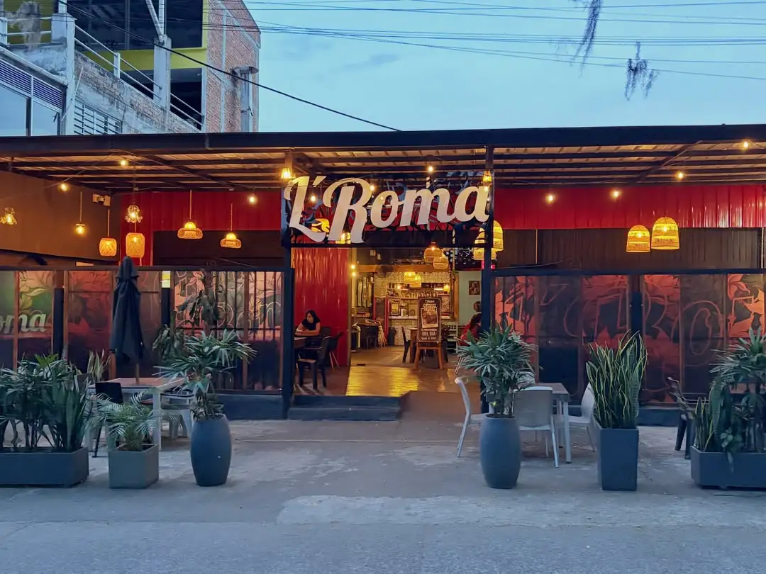 Fachada de L'Roma Pizza & Grill